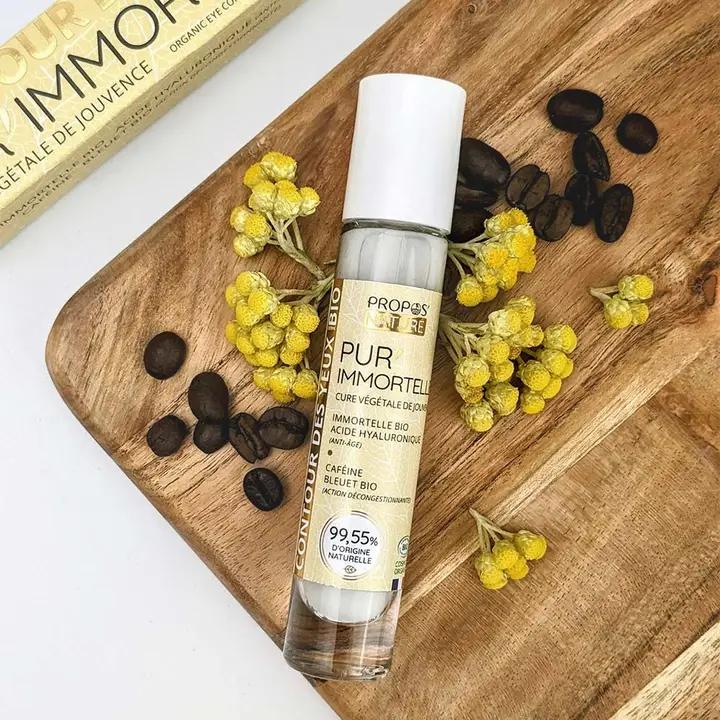 Pur’Immortelle Bio Eye Contour – bio očné sérum 15ml – Obrázok 4