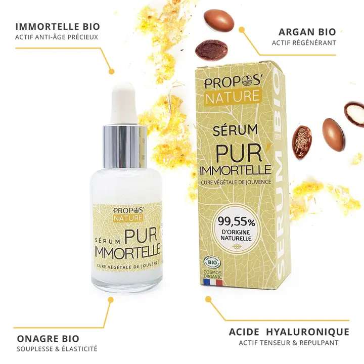 Pur’Immortelle BIO Serum – koncentrované anti-age sérum 30ml – Obrázok 5
