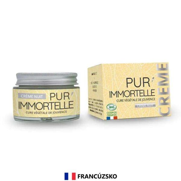 Pur’Immortelle Organic Nočný krém – proti stárnutiu (50 ml)