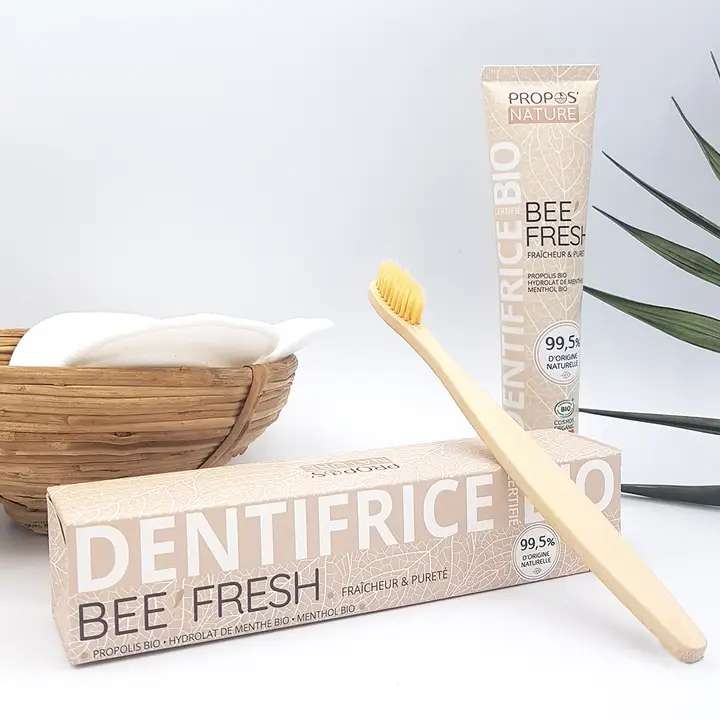 Propos Nature Bio Zubná pasta – Propolis & Menthol (bez fluoridu, 75 ml) – Obrázok 3
