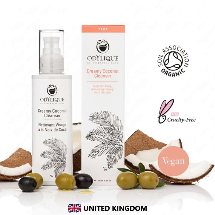 Odylique Krémový kokosový čistiaci gél Creamy Coconut Cleanser200 ml