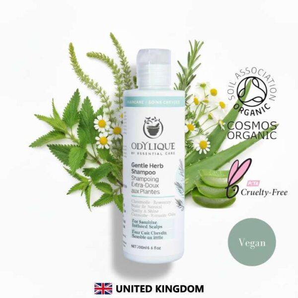 Odylique Jemný bylinný šampón Gentle Herb Shampoo 200 ml / 500 ml