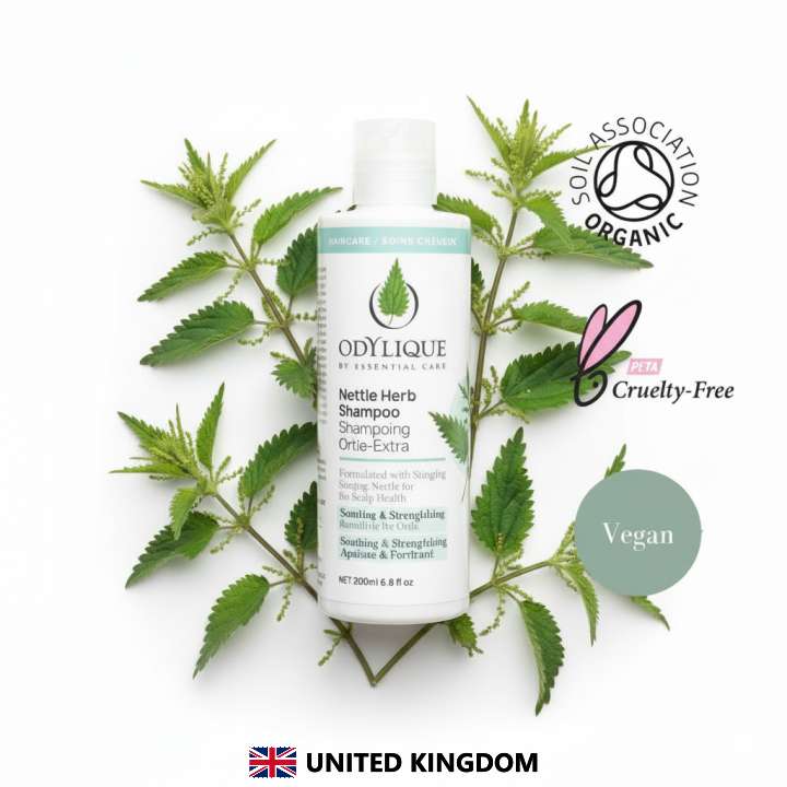 Odylique Jemný bylinný šampón Gentle Herb Shampoo 200 ml / 500 ml – Obrázok 3