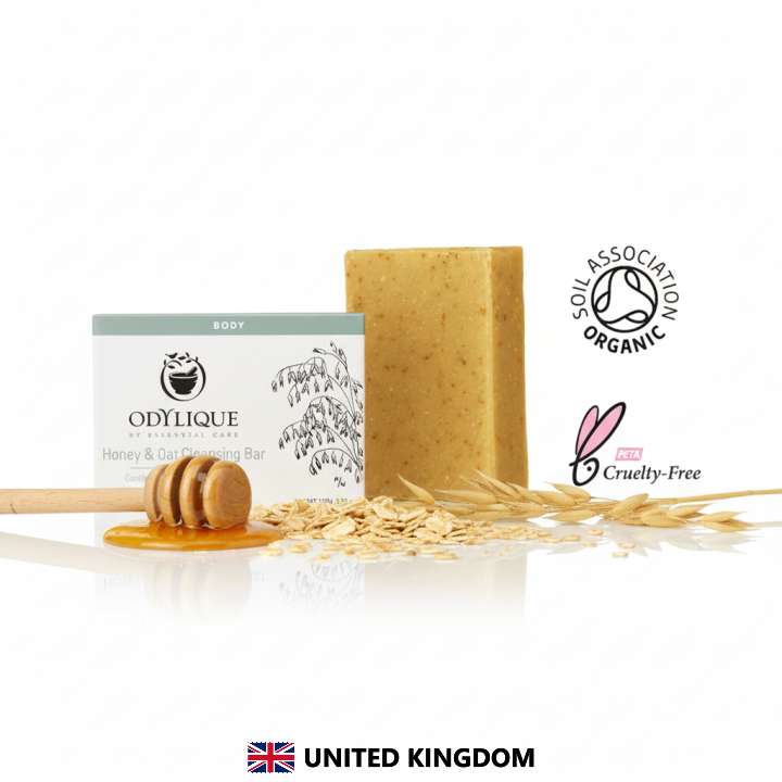 Odylique Medovo-ovsené čistiace mydlo Honey & Oat Soap Bar 100 g