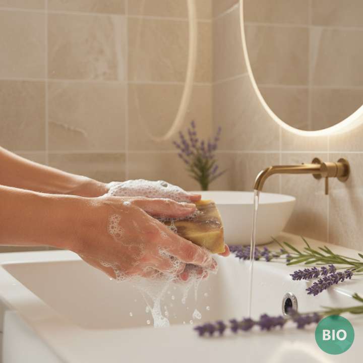 Odylique Levanduľové prírodné mydlo Lavender Soap Bar 100 g – Obrázok 2