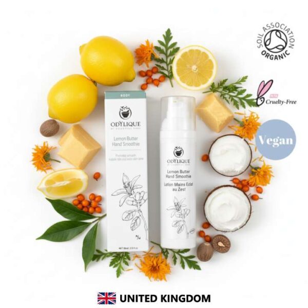 Odylique Citrónové maslo na ruky Lemon Butter Hand Smoothie 60 ml