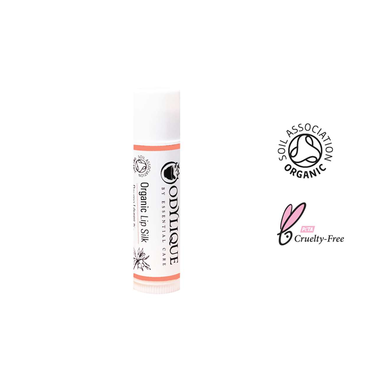 Odylique Organický balzam na pery Lip Silk 4,5 g – Obrázok 4