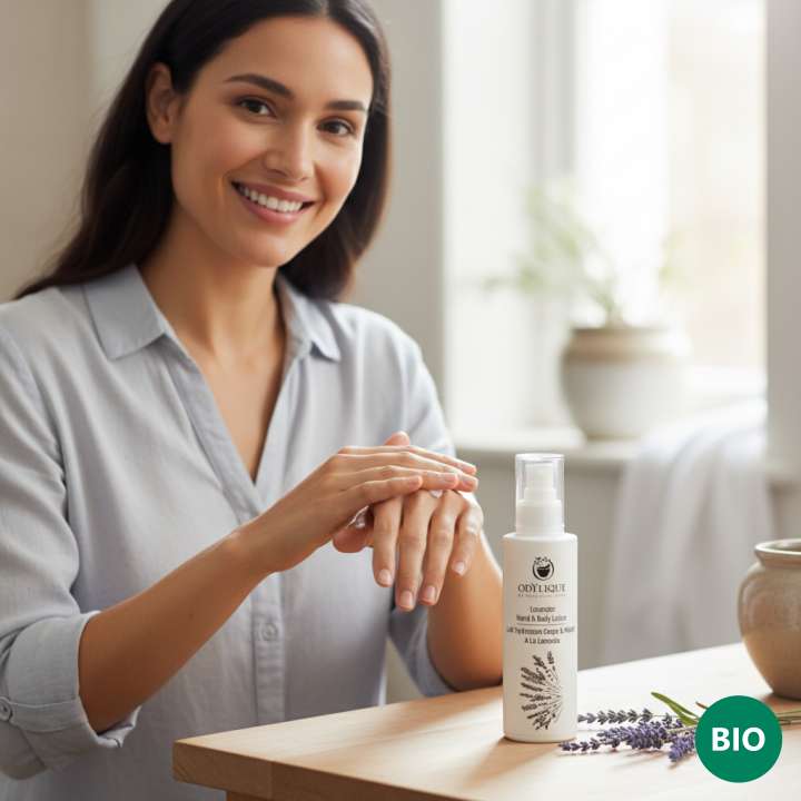Odylique Levanduľové mlieko na telo a ruky 200 ml Hand and Body Lotion – Obrázok 2