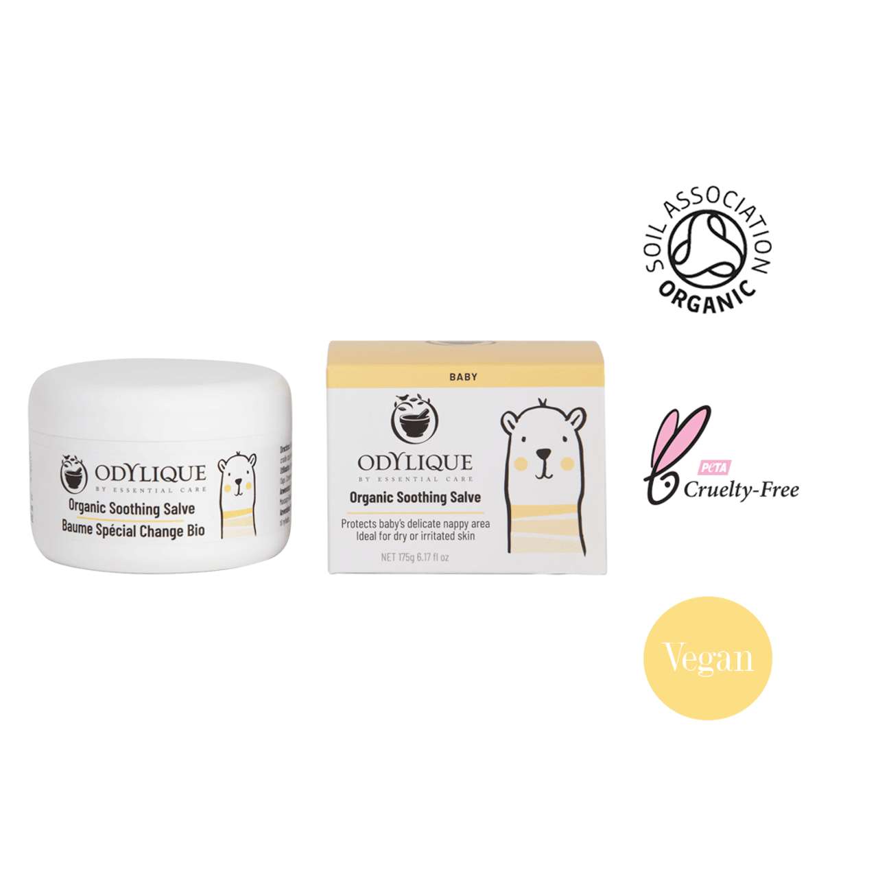 Odylique Baby Soothing Salve 50 g / 175 g – upokojujúci balzam pre bábätká – Obrázok 3
