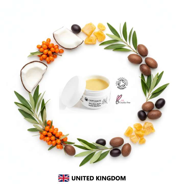 Odylique Ultra Rich Balm 50 g – ultra výživný prírodný balzam na veľmi suchú pokožku – Obrázok 3