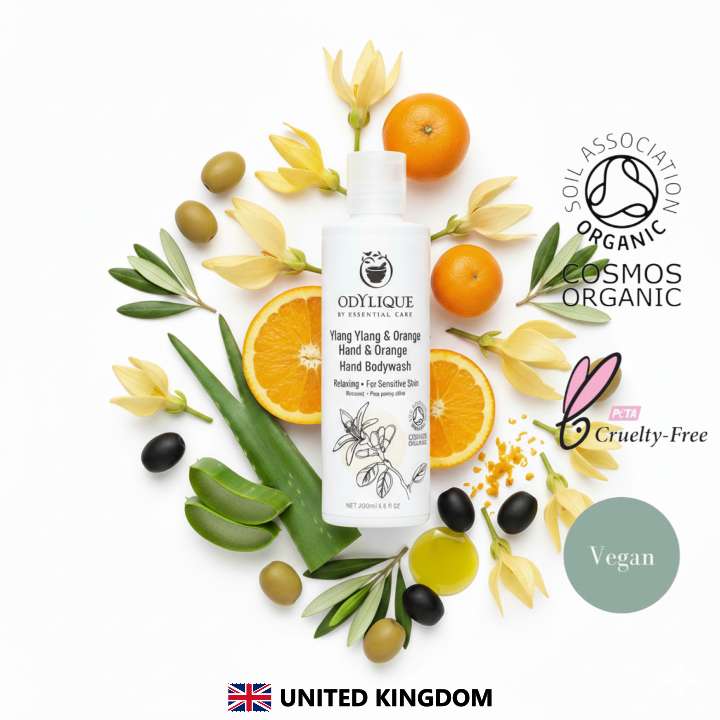 Odylique Jemný sprchový gél Ylang Ylang & Pomaranč 200 ml