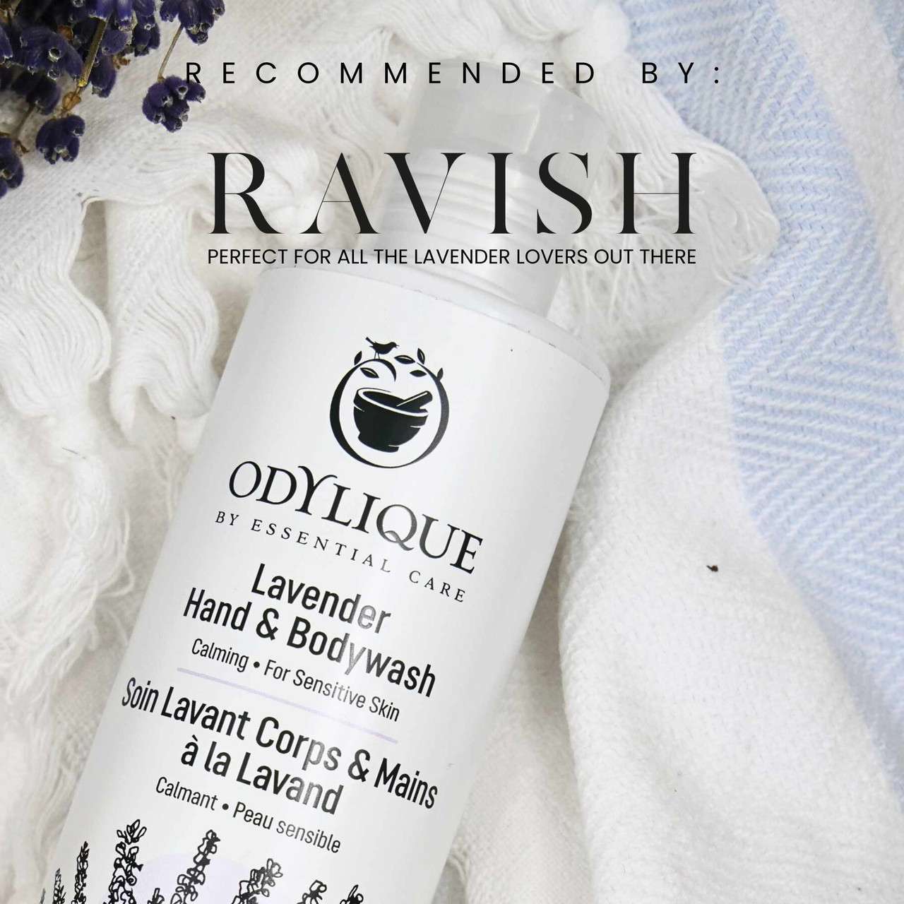 Odylique Levanduľový sprchový a telový gél Lavender Hand & Bodywash 200 ml – Obrázok 4
