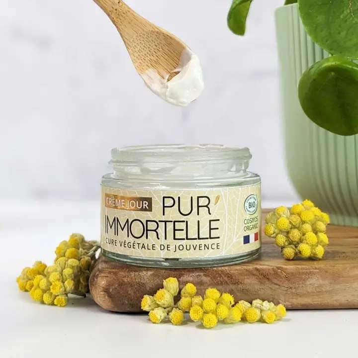 Pur’Immortelle Organic Denný krém – Anti-Aging (50 ml) – Obrázok 4